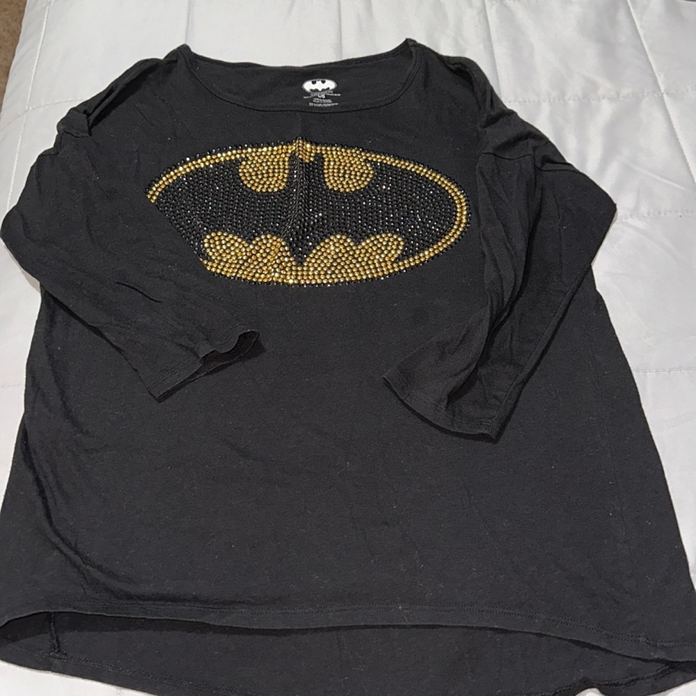 Batman Black and Gold Women's Sweatshirt